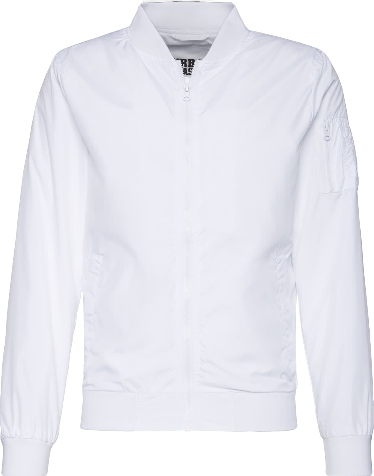 Přechodná bunda Urban Classics bílá