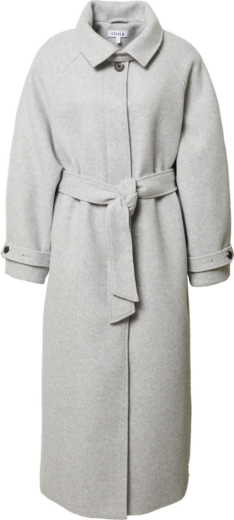 Přechodný kabát 'Ekaterina' EDITED šedý melír