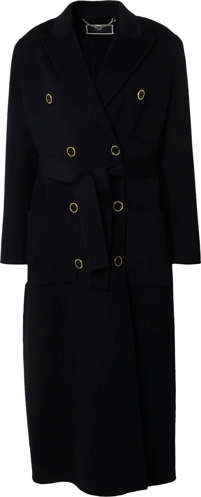 Přechodný kabát Elisabetta Franchi černá