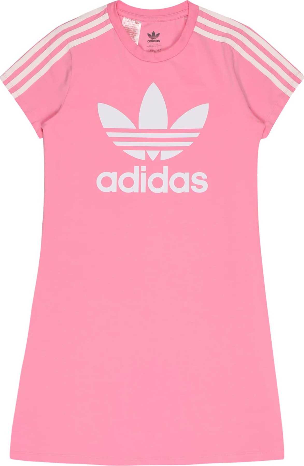 Šaty 'Adicolor' adidas Originals světle růžová / bílá