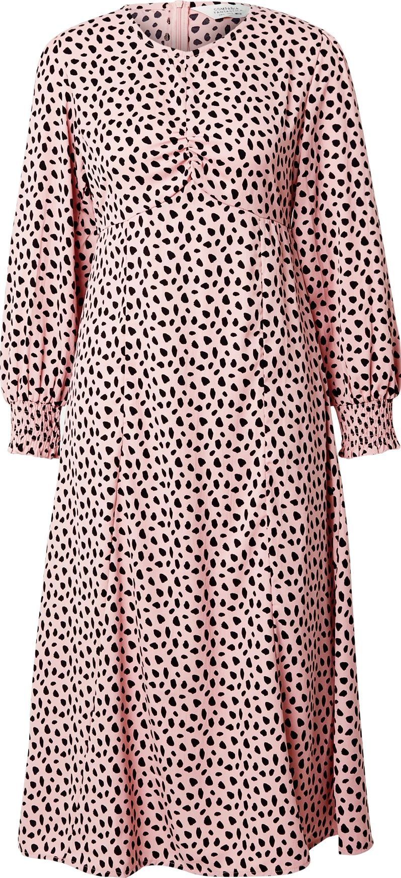 Šaty Compania Fantastica růžová / černá