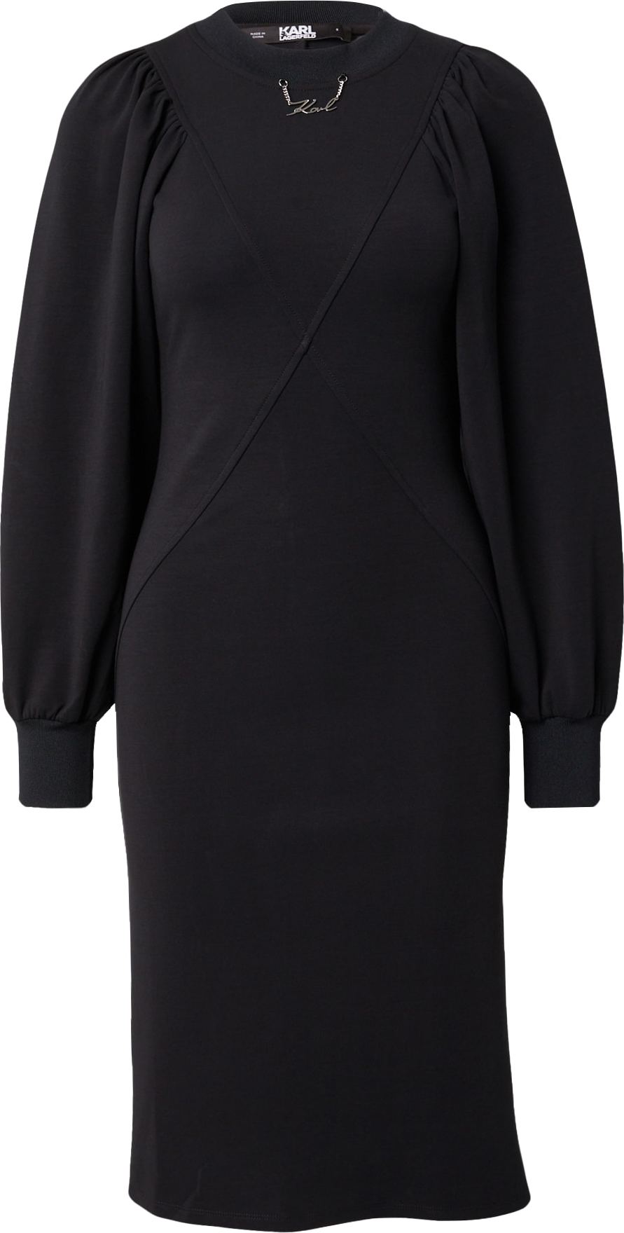 Šaty Karl Lagerfeld černá