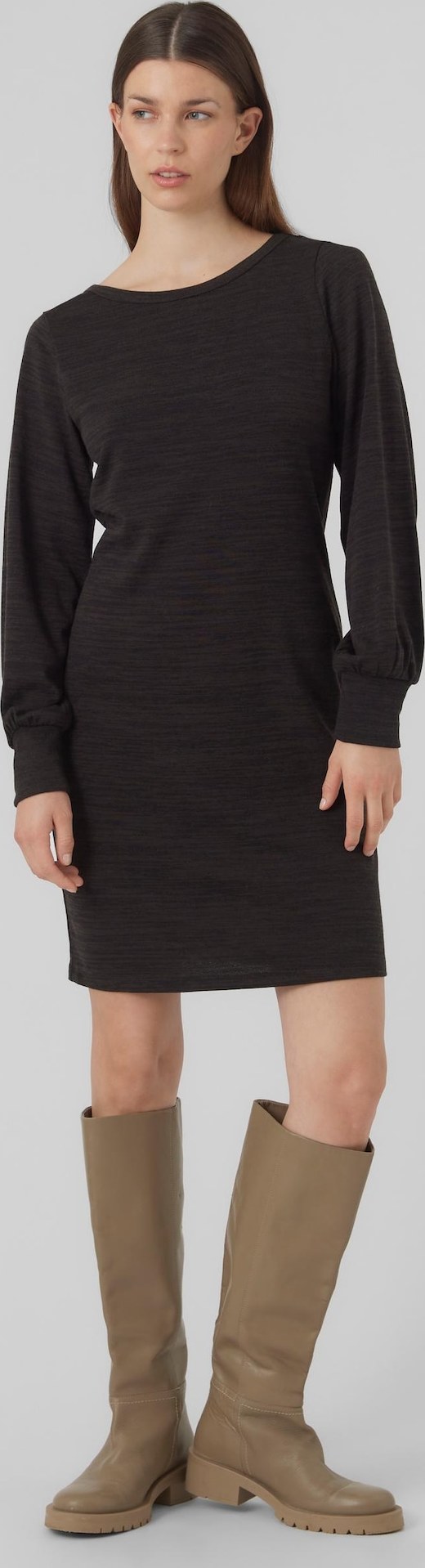Šaty 'KATIE' Vero Moda černý melír