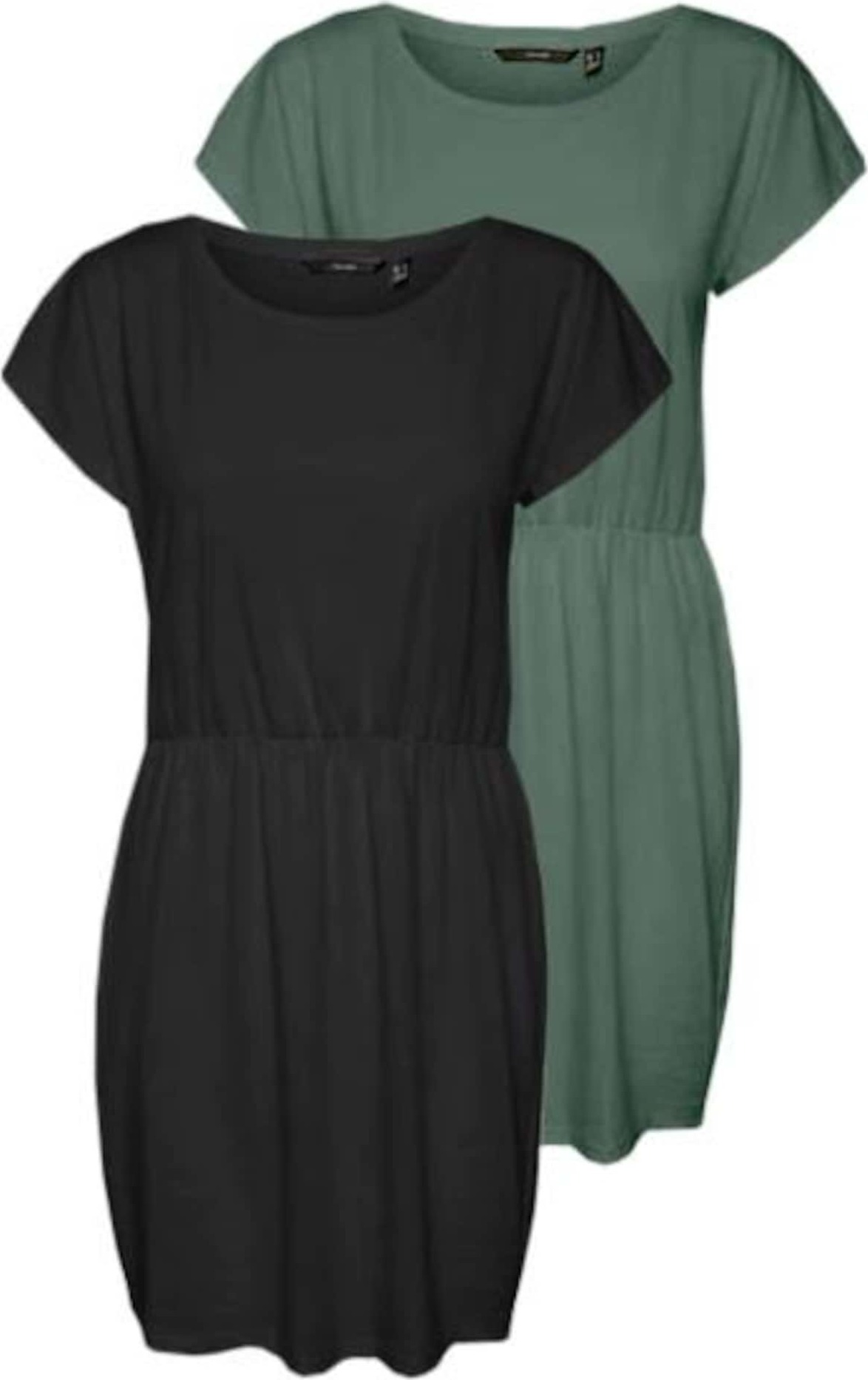 Šaty 'LUNA' Vero Moda kiwi / černá