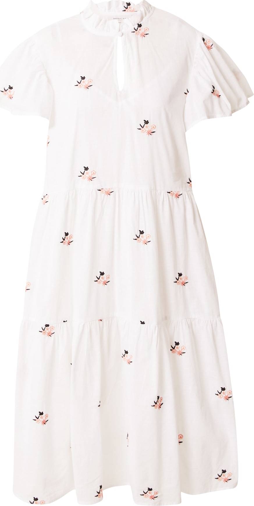 Šaty 'lvyne' moss copenhagen růžová / černá / bílá