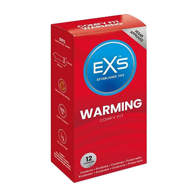 EXS Warming Kondomy 12 ks EXS