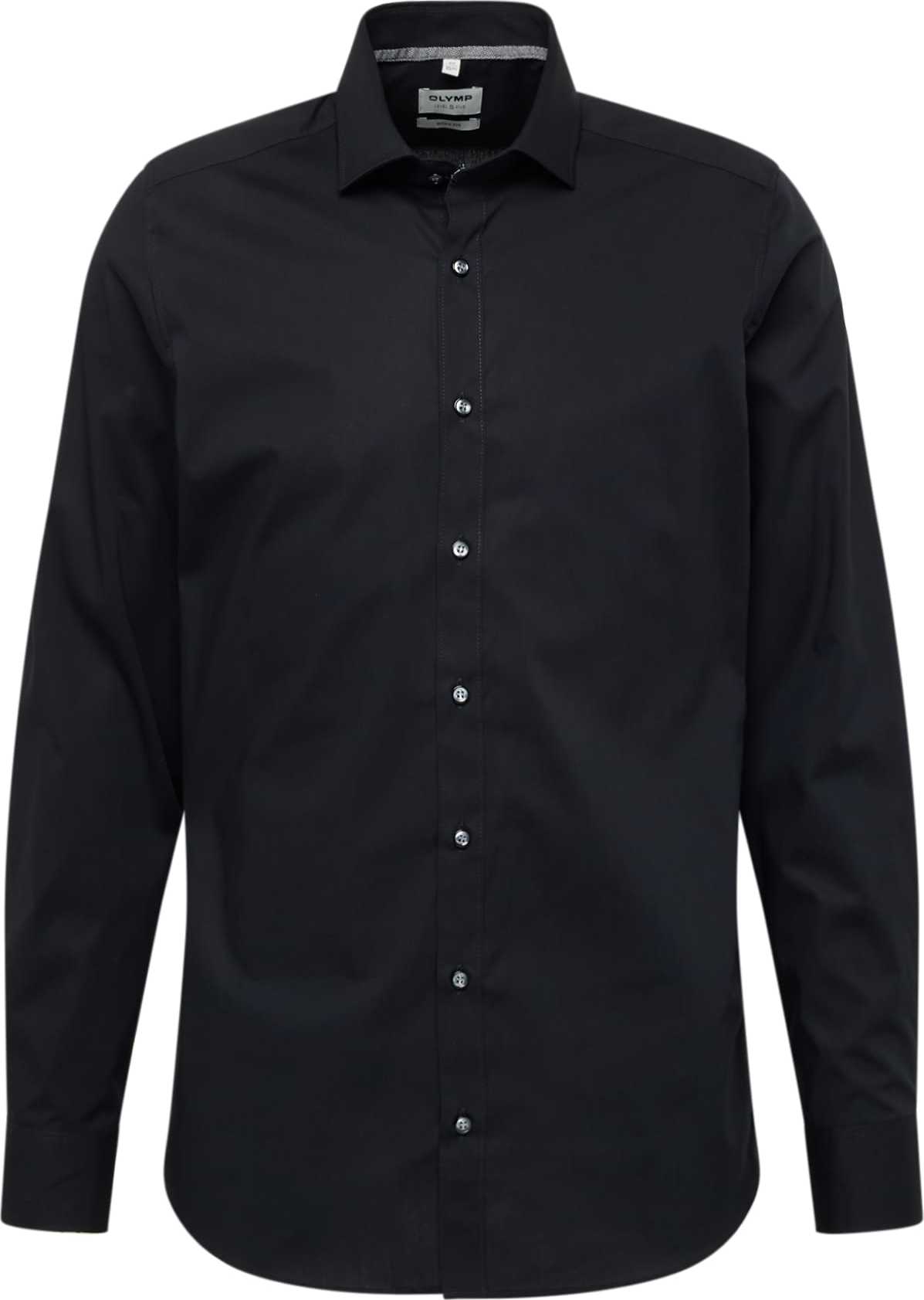 Společenská košile 'Level 5' Olymp černá