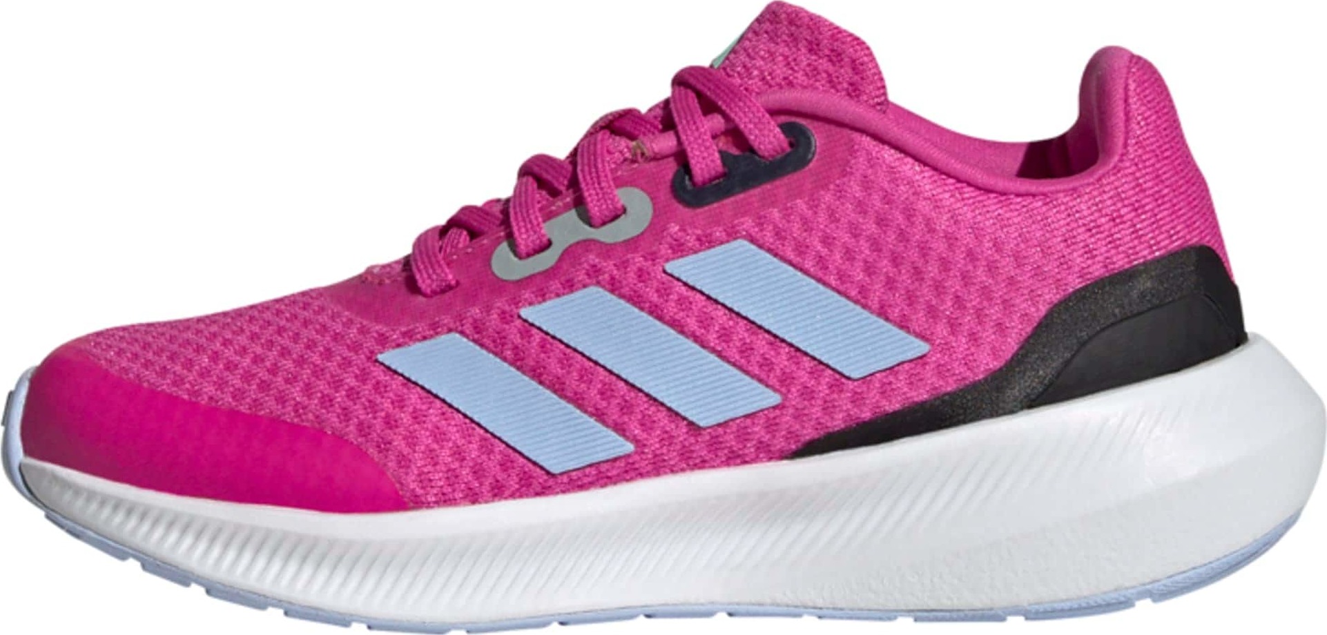 Sportovní boty 'Runfalcon 3' ADIDAS SPORTSWEAR šedá / fuchsiová / černá