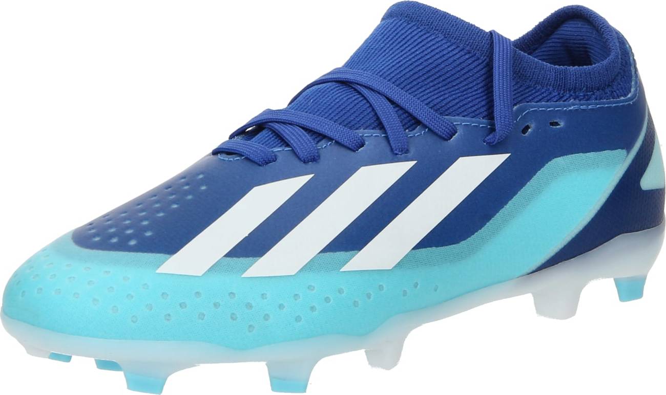 Sportovní boty 'X Crazyfast.3' adidas performance modrá / tyrkysová / bílá