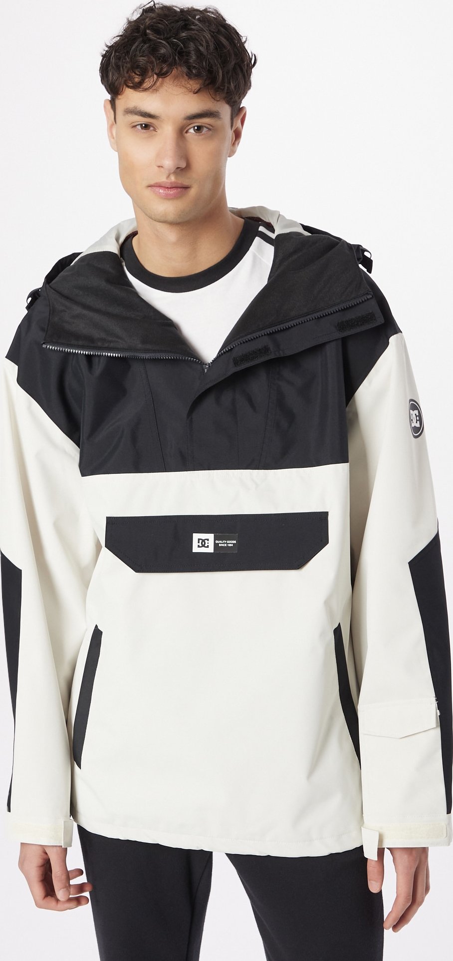 Sportovní bunda DC Shoes černá / offwhite