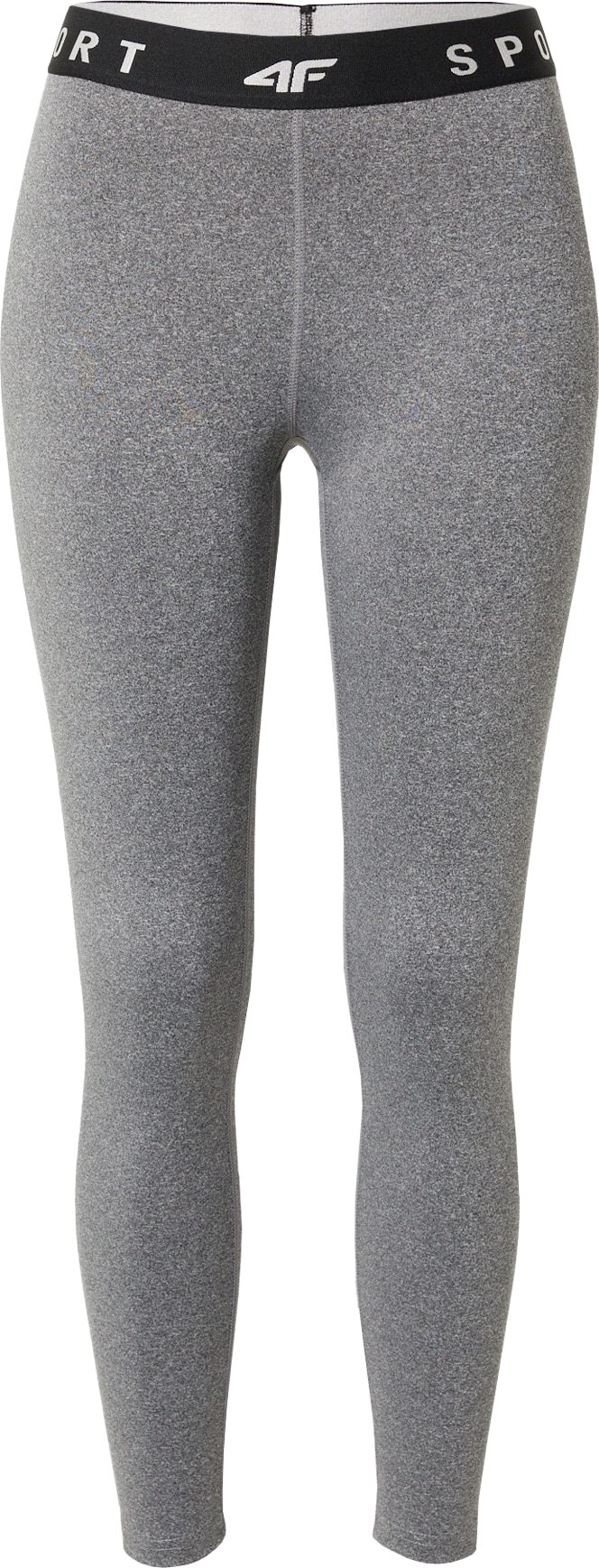 Sportovní kalhoty 4F šedý melír / černá