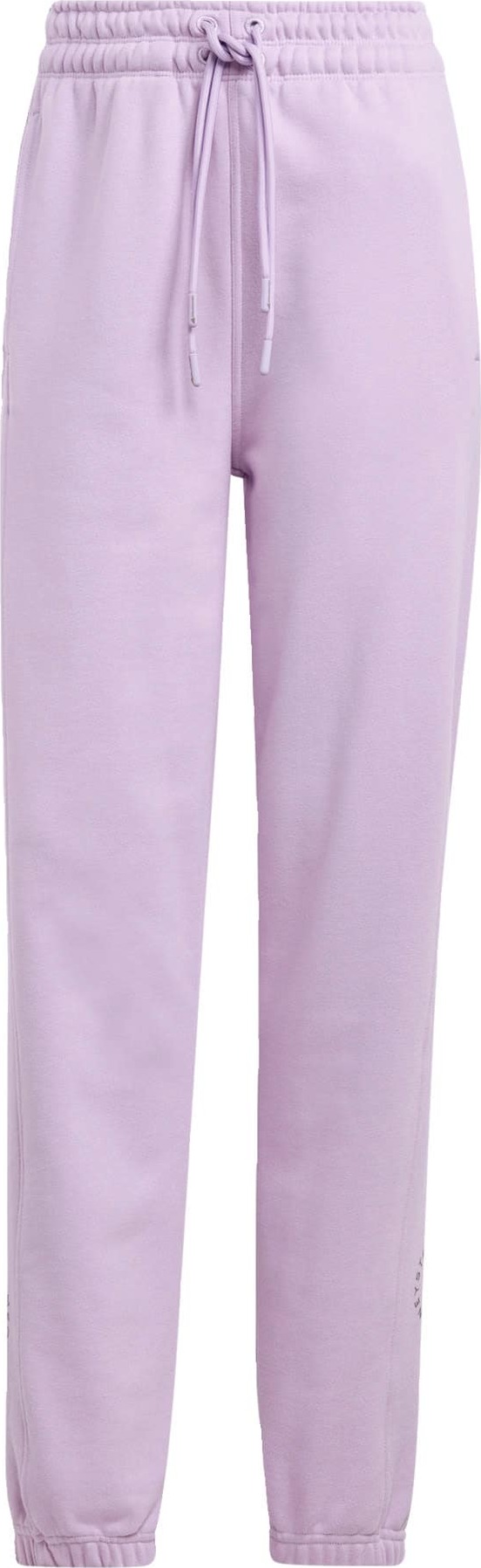 Sportovní kalhoty adidas by stella mccartney šedá / fialová