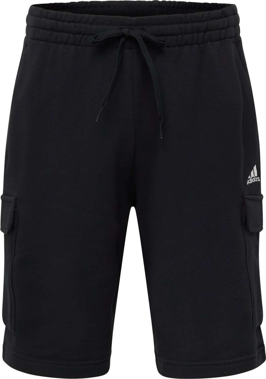 Sportovní kalhoty 'Essentials' ADIDAS SPORTSWEAR černá / bílá