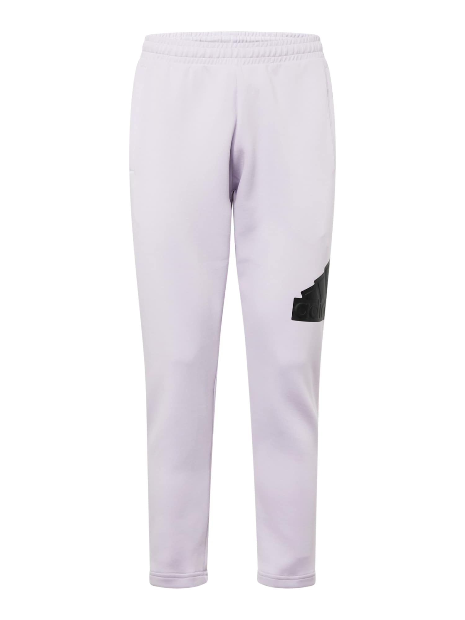 Sportovní kalhoty 'Future Icons Badge Of Sport' ADIDAS SPORTSWEAR pastelová fialová / černá