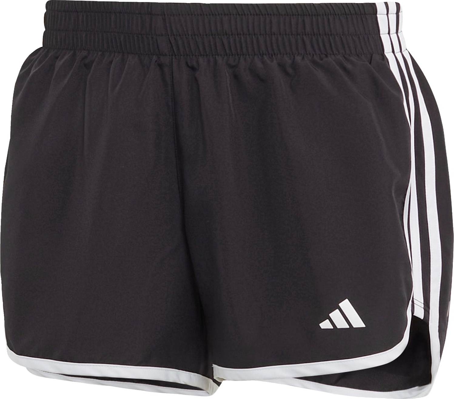 Sportovní kalhoty 'Marathon 20 ' adidas performance černá / bílá