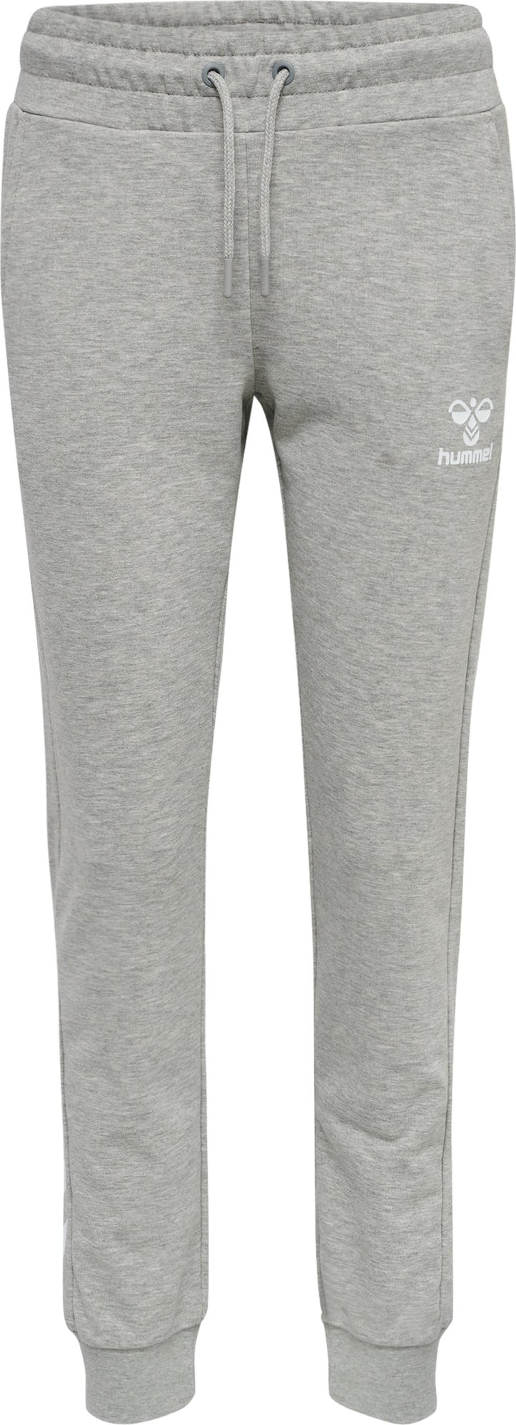 Sportovní kalhoty 'Noni 2.0' Hummel šedý melír / bílá