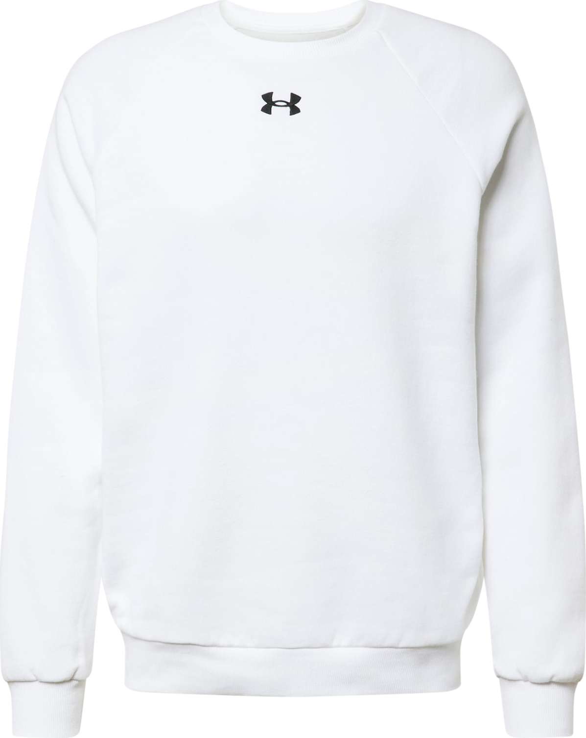 Sportovní mikina 'Rival' Under Armour černá / bílá