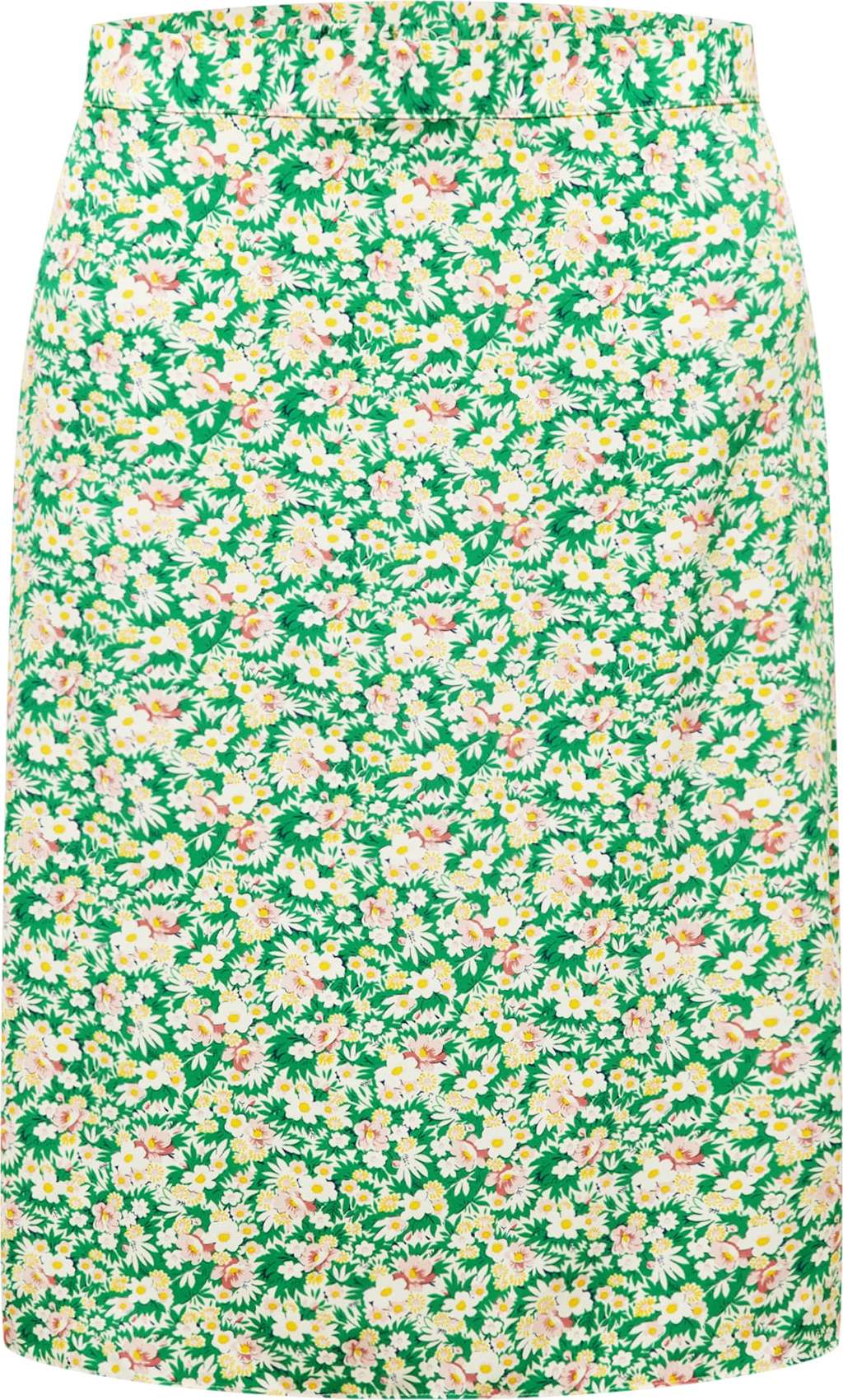 Sukně 'EASY' EVOKED světle žlutá / zelená / starorůžová / bílá