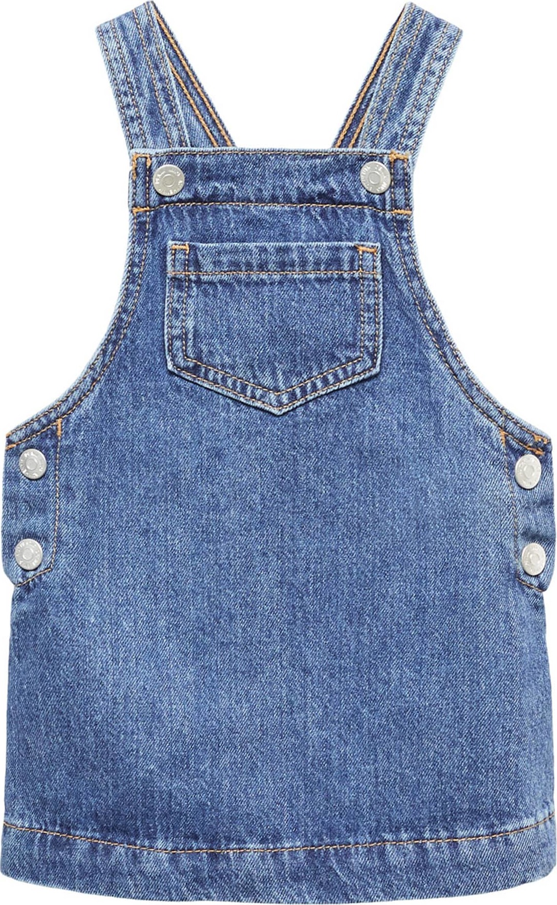 Sukně 'PAULAB' Mango Kids modrá džínovina