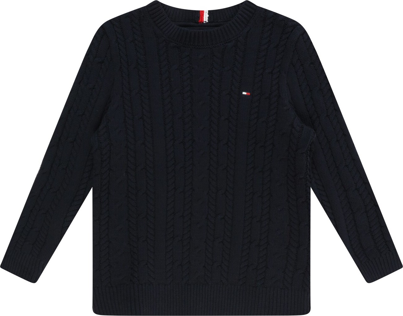 Svetr Tommy Hilfiger noční modrá / červená / bílá