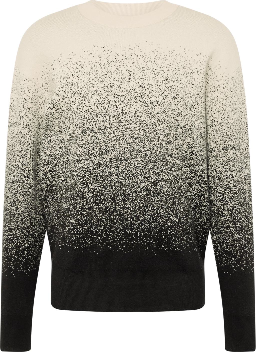 Svetr Calvin Klein krémová / tmavě modrá