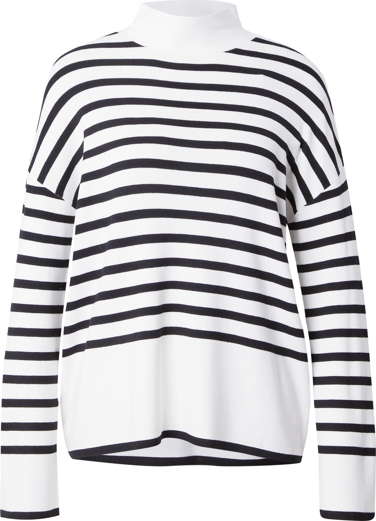 Svetr comma černá / bílá