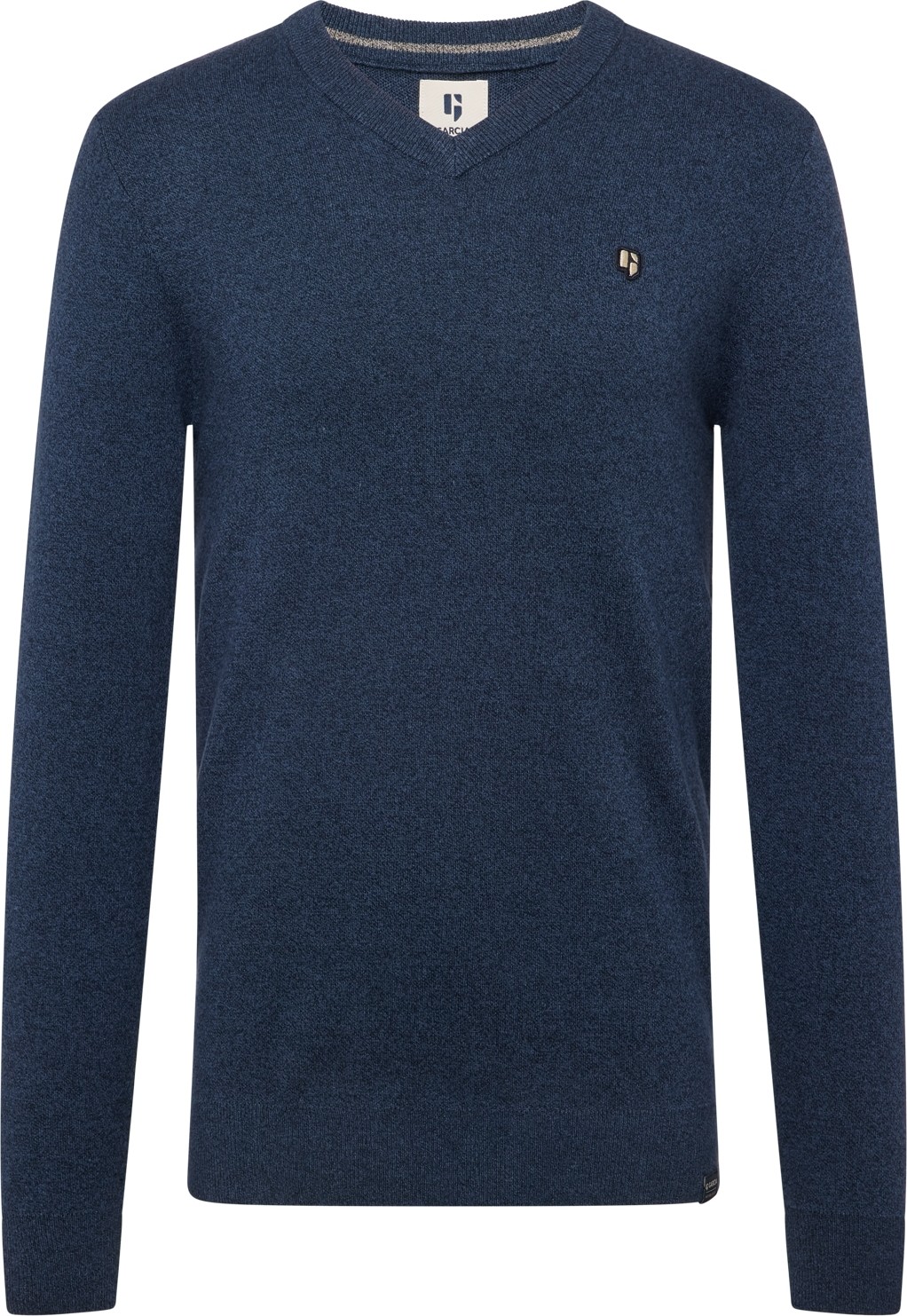 Svetr GARCIA písková / námořnická modř / černá