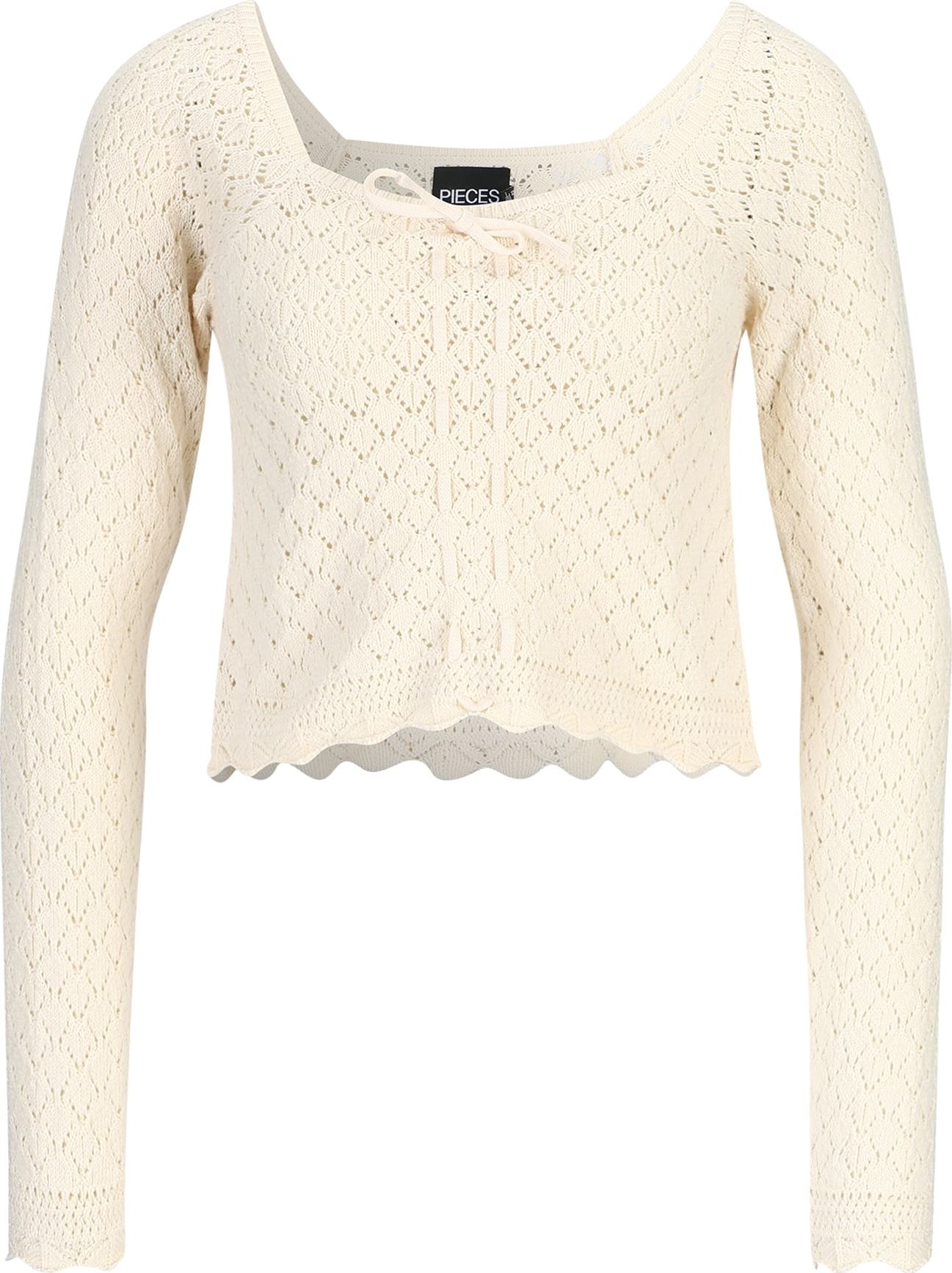 Svetr 'JUDY' Pieces Petite krémová