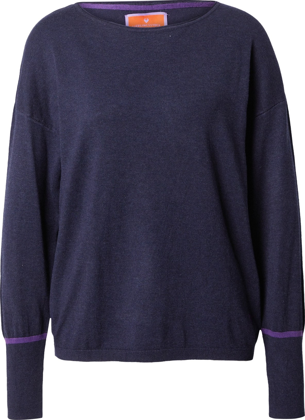 Svetr 'Lahle' LIEBLINGSSTÜCK námořnická modř / tmavě fialová