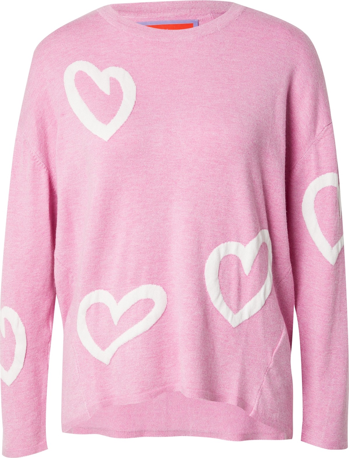Svetr 'Lenja' LIEBLINGSSTÜCK růžová / bílá