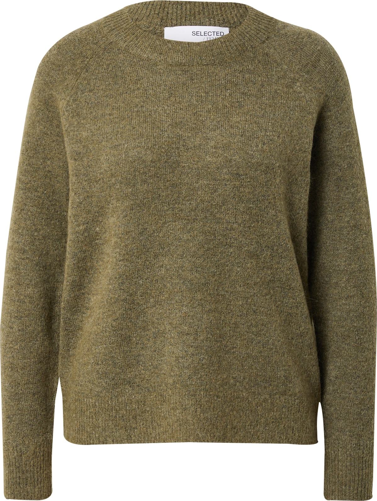 Svetr 'Lulu' Selected Femme zelená