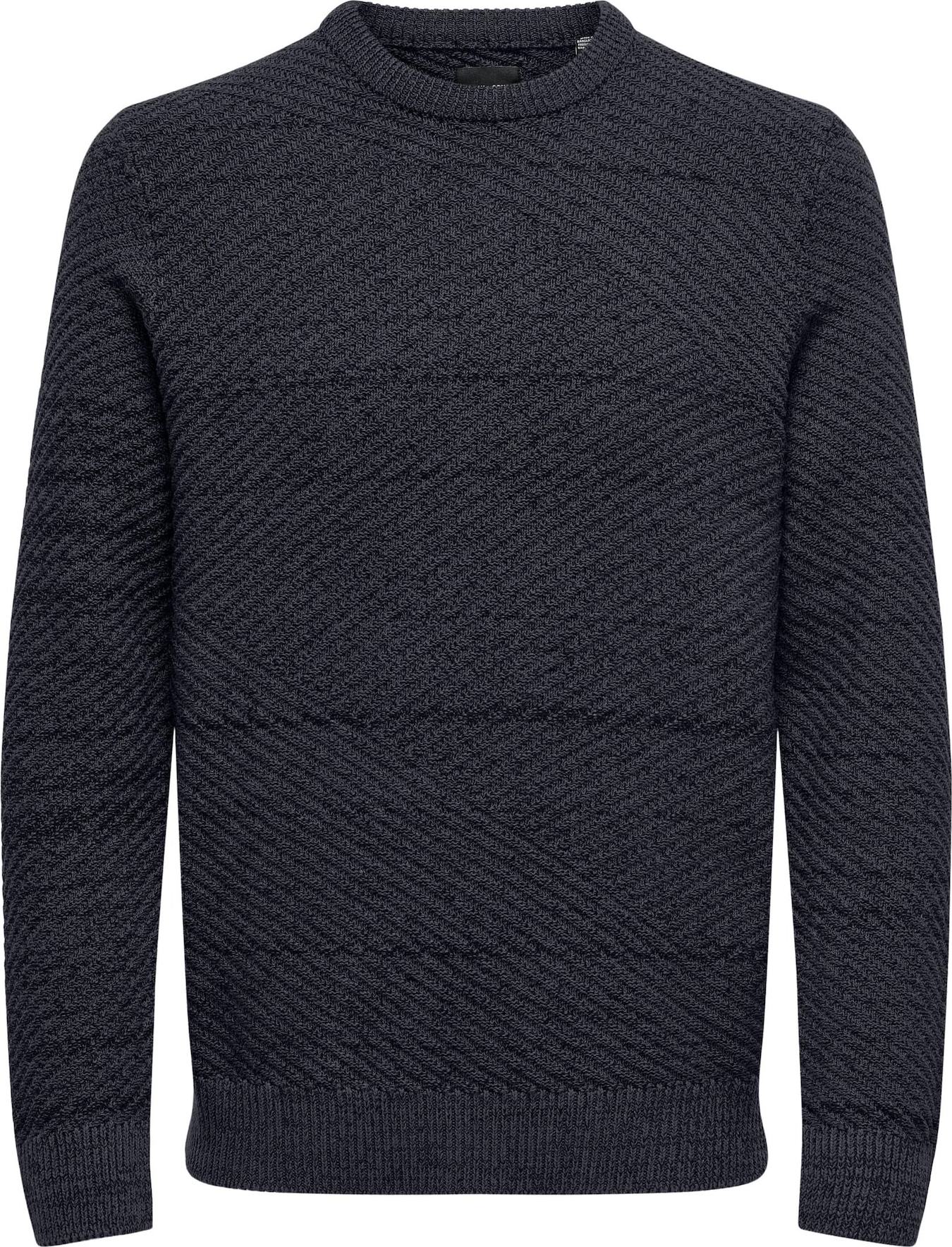 Svetr 'MAURUS' Only & Sons námořnická modř