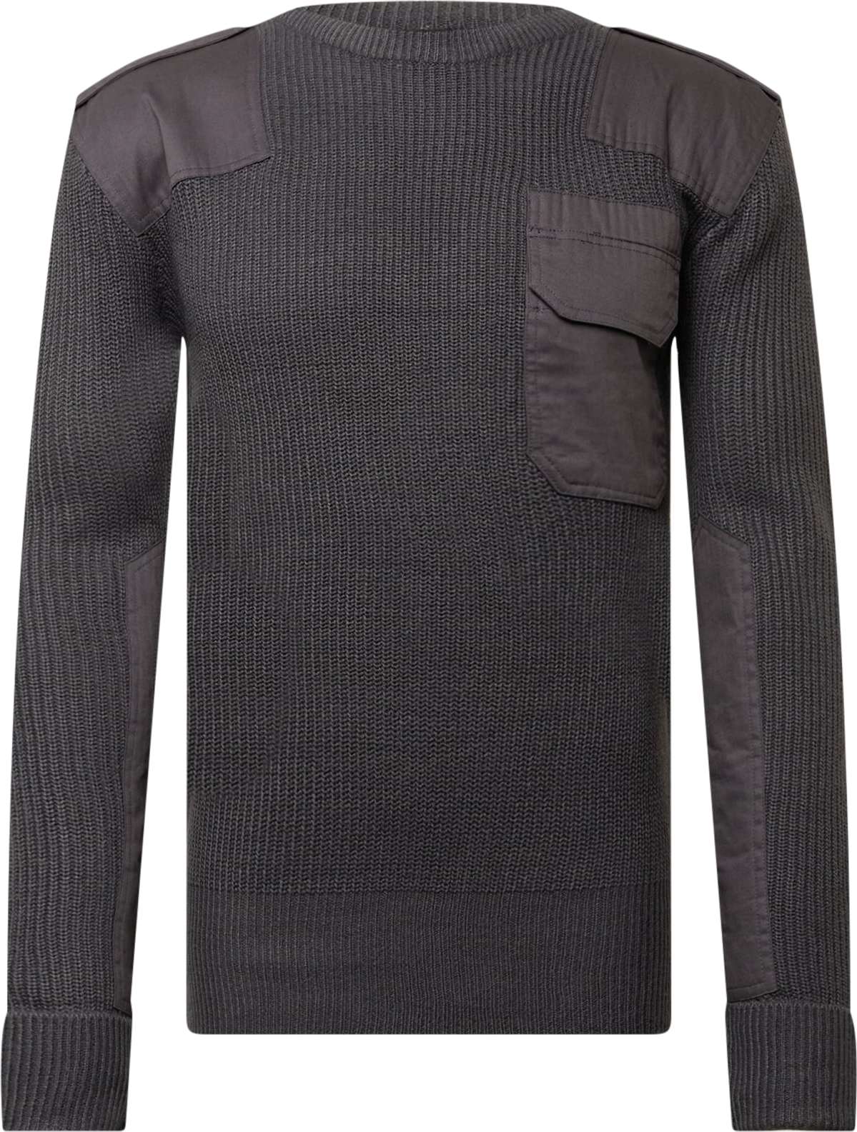 Svetr 'Military' Brandit tmavě šedá