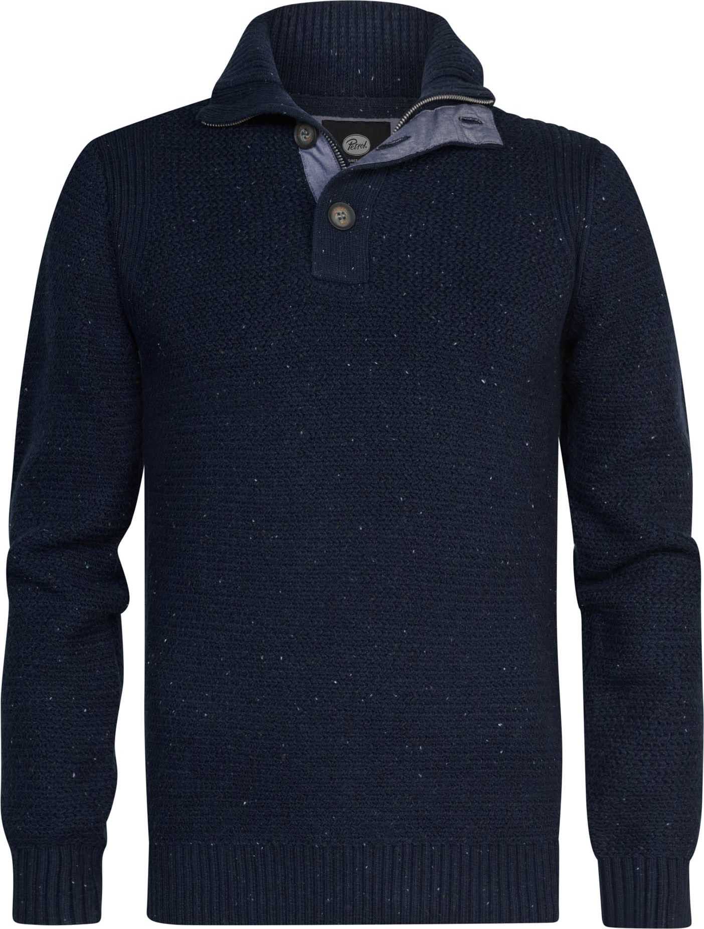 Svetr Petrol Industries safírová