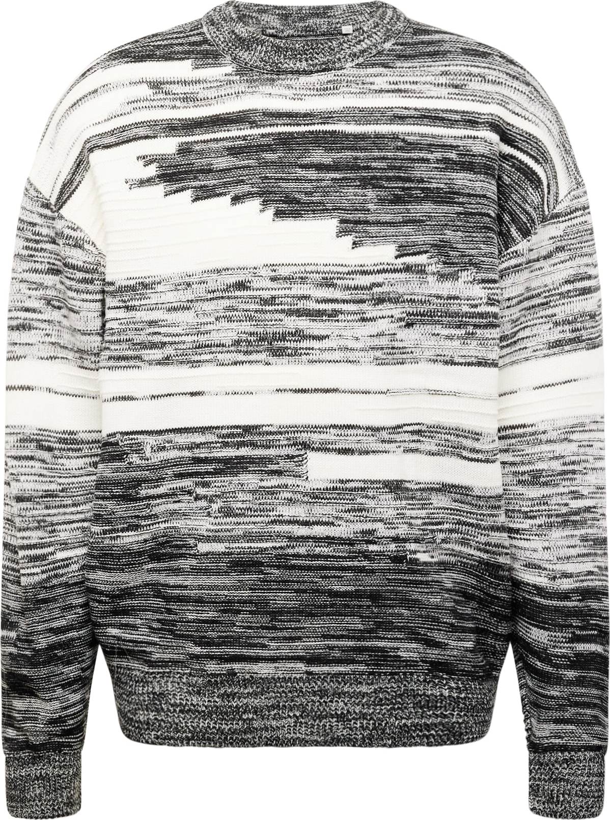 Svetr 'REACT' jack & jones černá / bílá