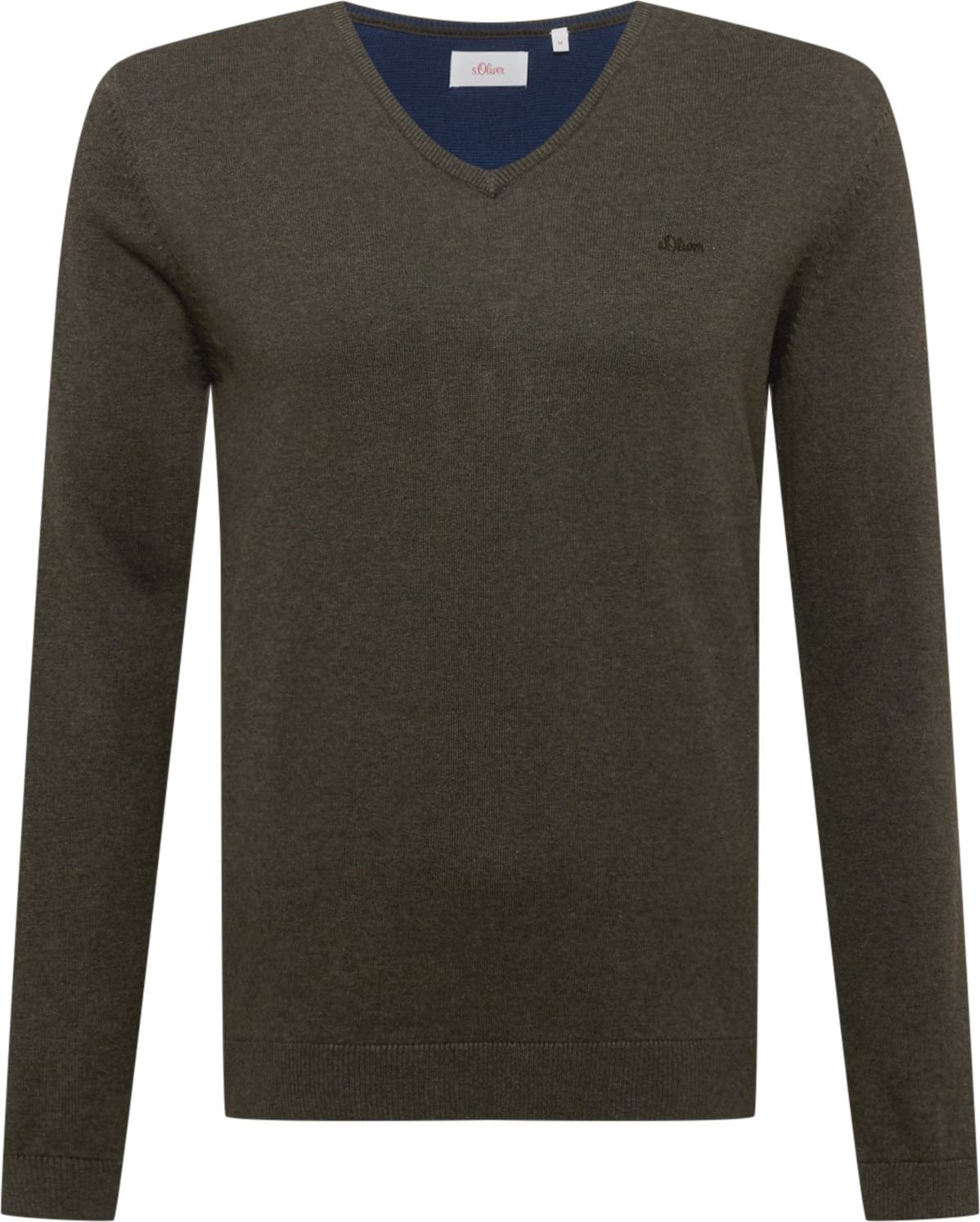 Svetr s.Oliver khaki