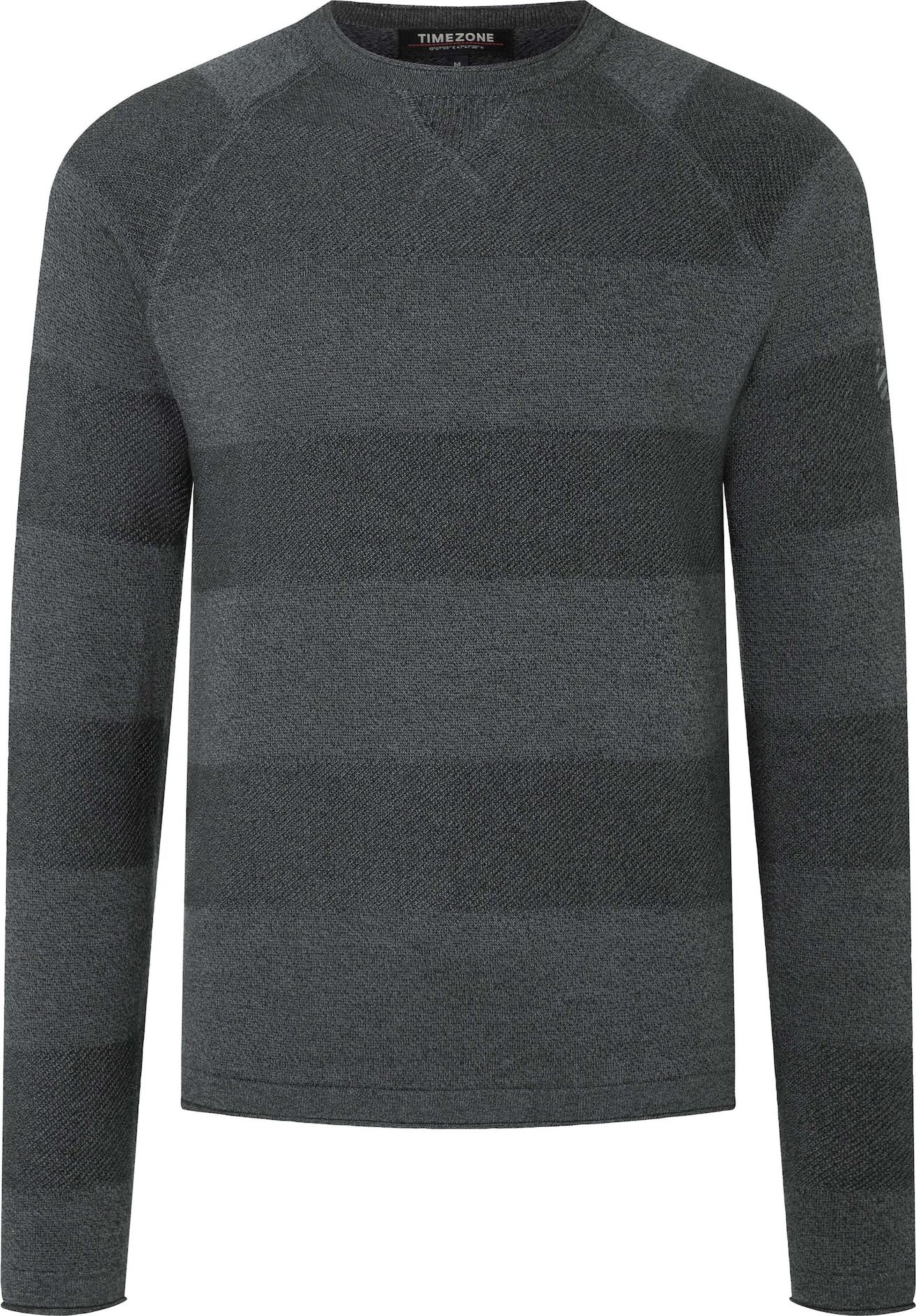 Svetr Timezone tmavě šedá / jedle