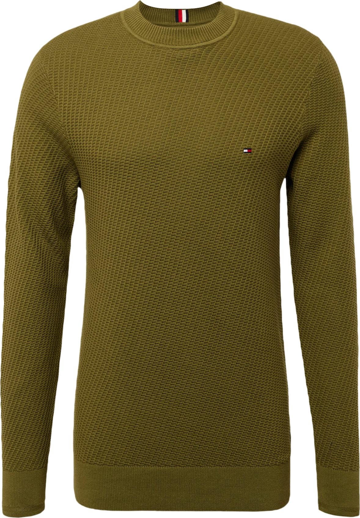 Svetr Tommy Hilfiger olivová