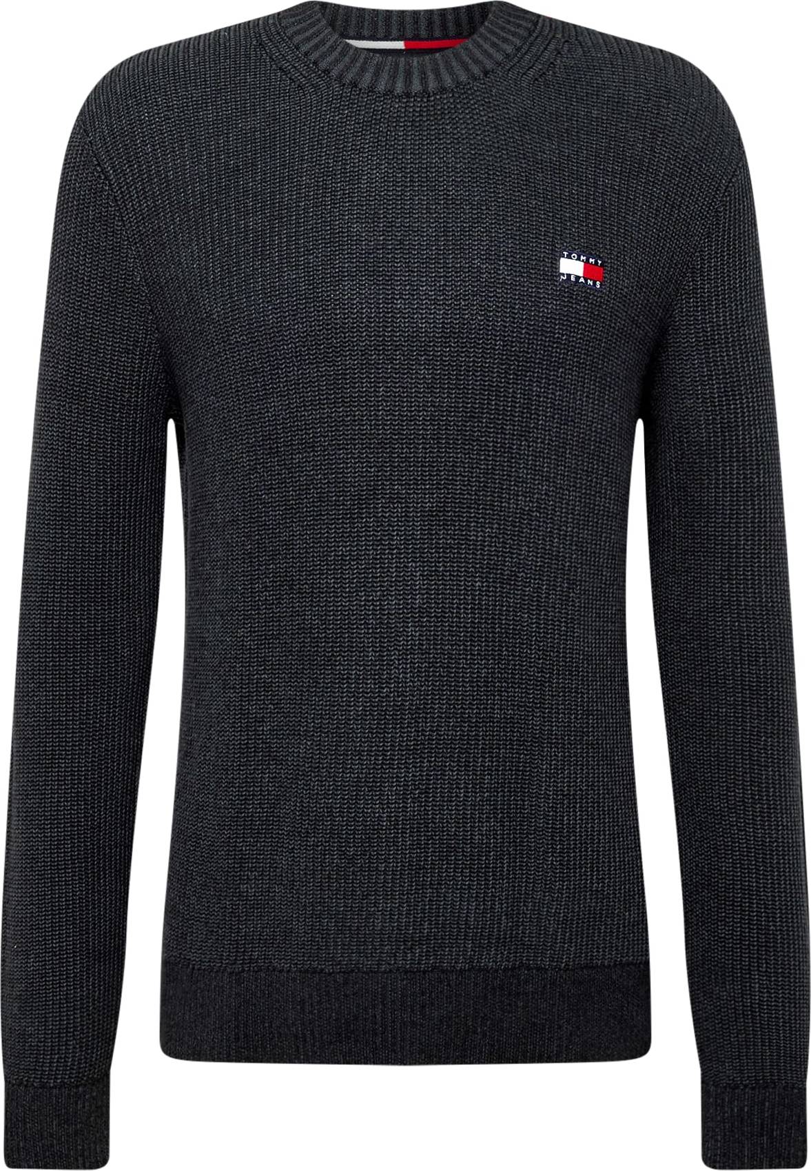 Svetr Tommy Jeans červená / černá / bílá