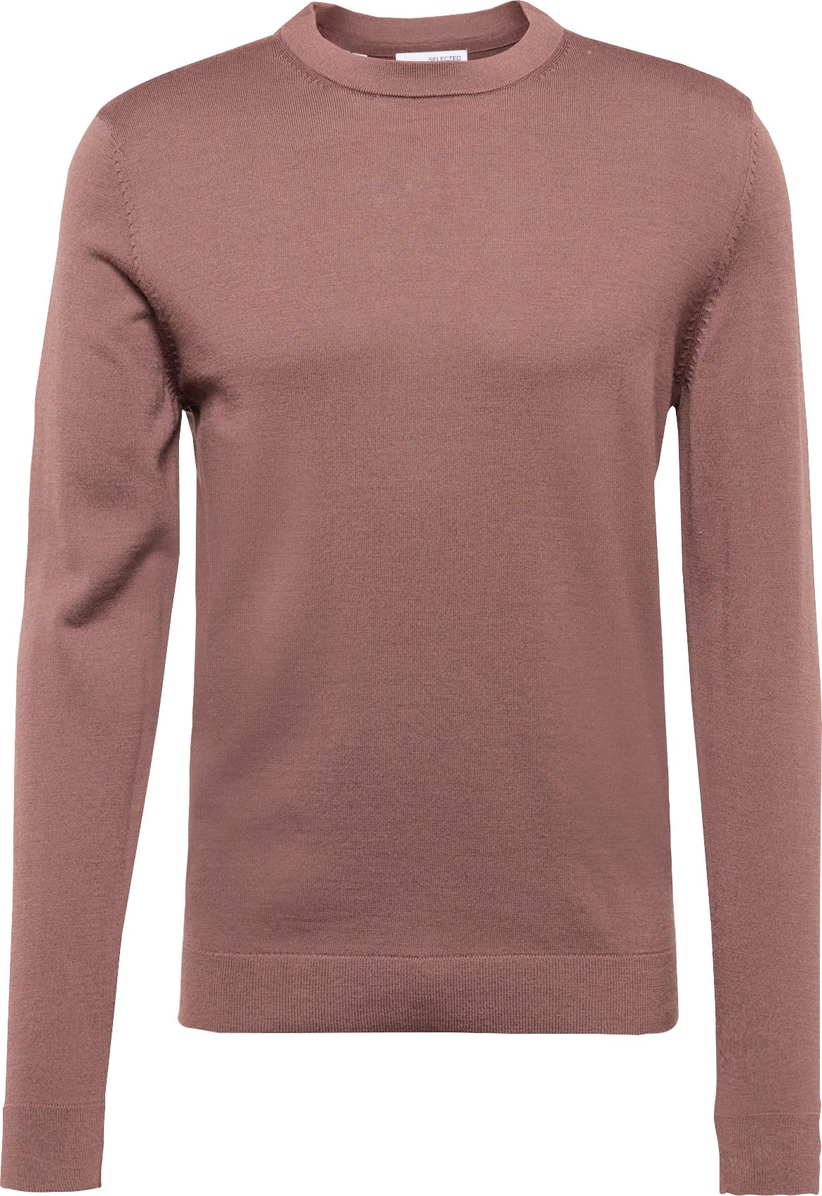 Svetr 'TOWN' Selected Homme šedobéžová