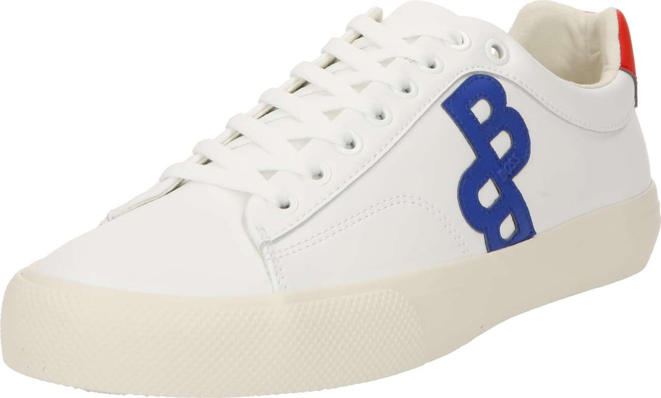 Tenisky 'Aiden' BOSS Black tmavě modrá / červená / bílá