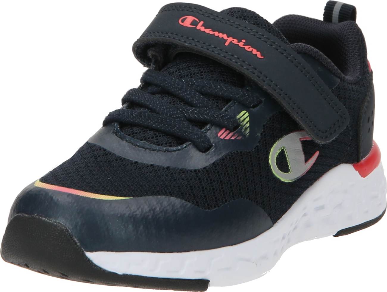 Tenisky Champion Authentic Athletic Apparel námořnická modř / svítivě žlutá / šedá / pink