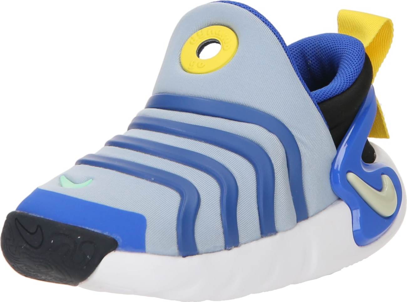 Tenisky Nike Sportswear kobaltová modř / světlemodrá / žlutá / černá