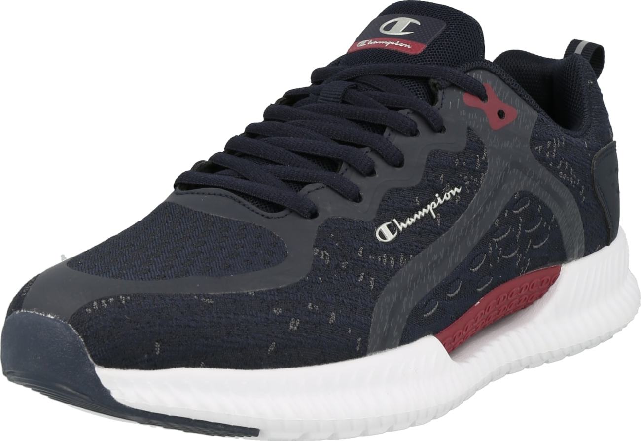 Tenisky 'RUSH II' Champion Authentic Athletic Apparel námořnická modř / burgundská červeň / přírodní bílá