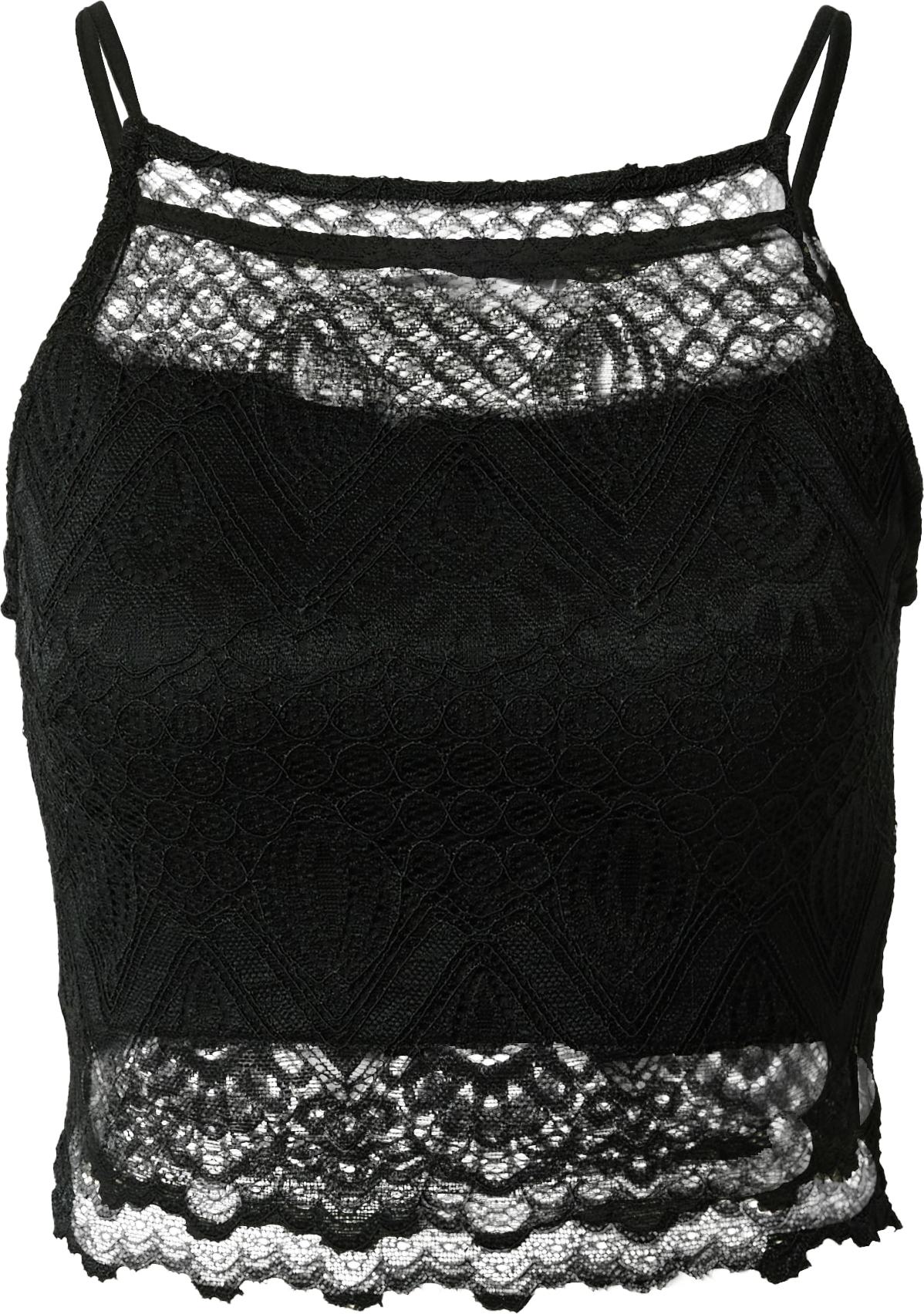 Top 'Inken' ABOUT YOU černá