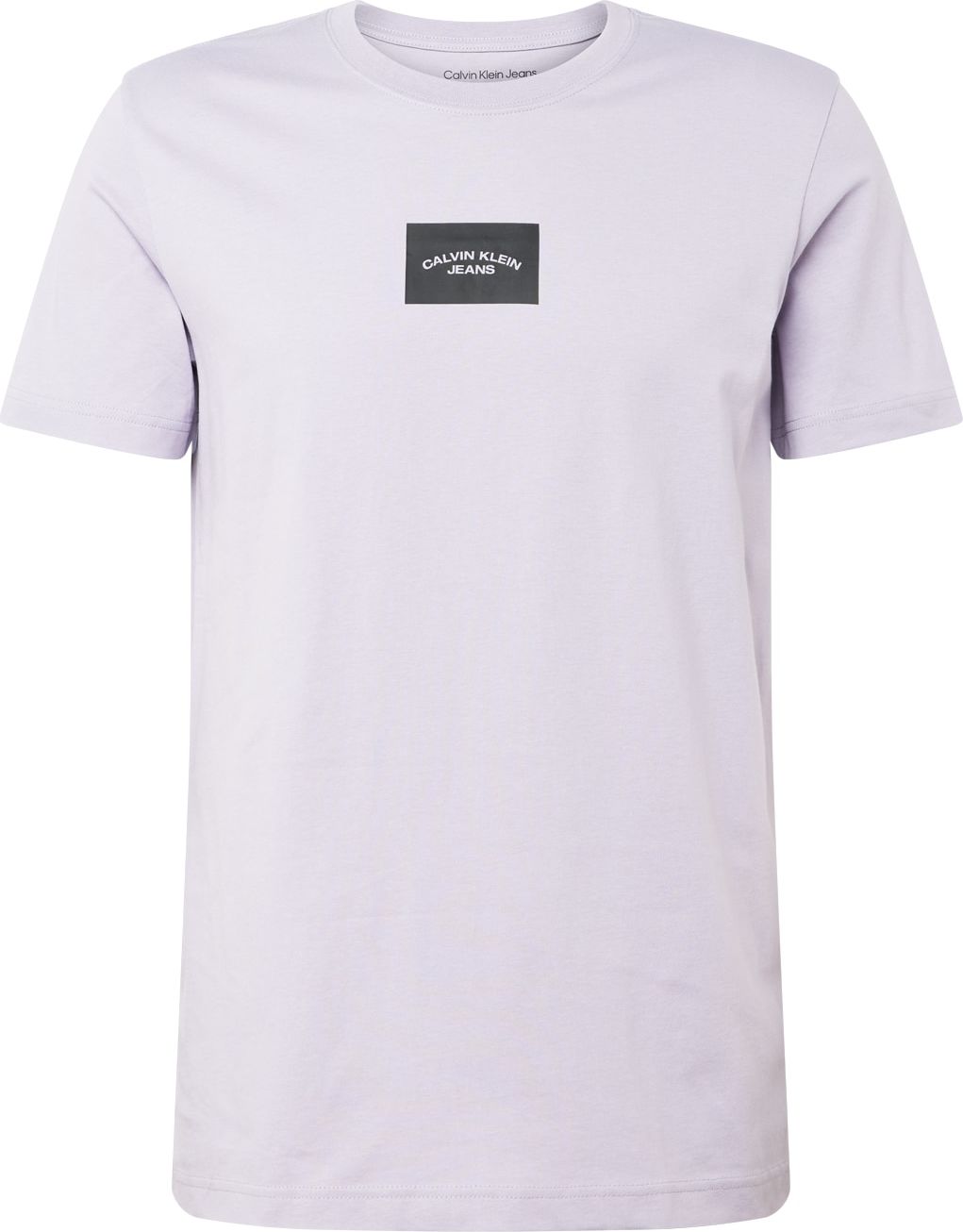 Tričko Calvin Klein Jeans lenvandulová / černá