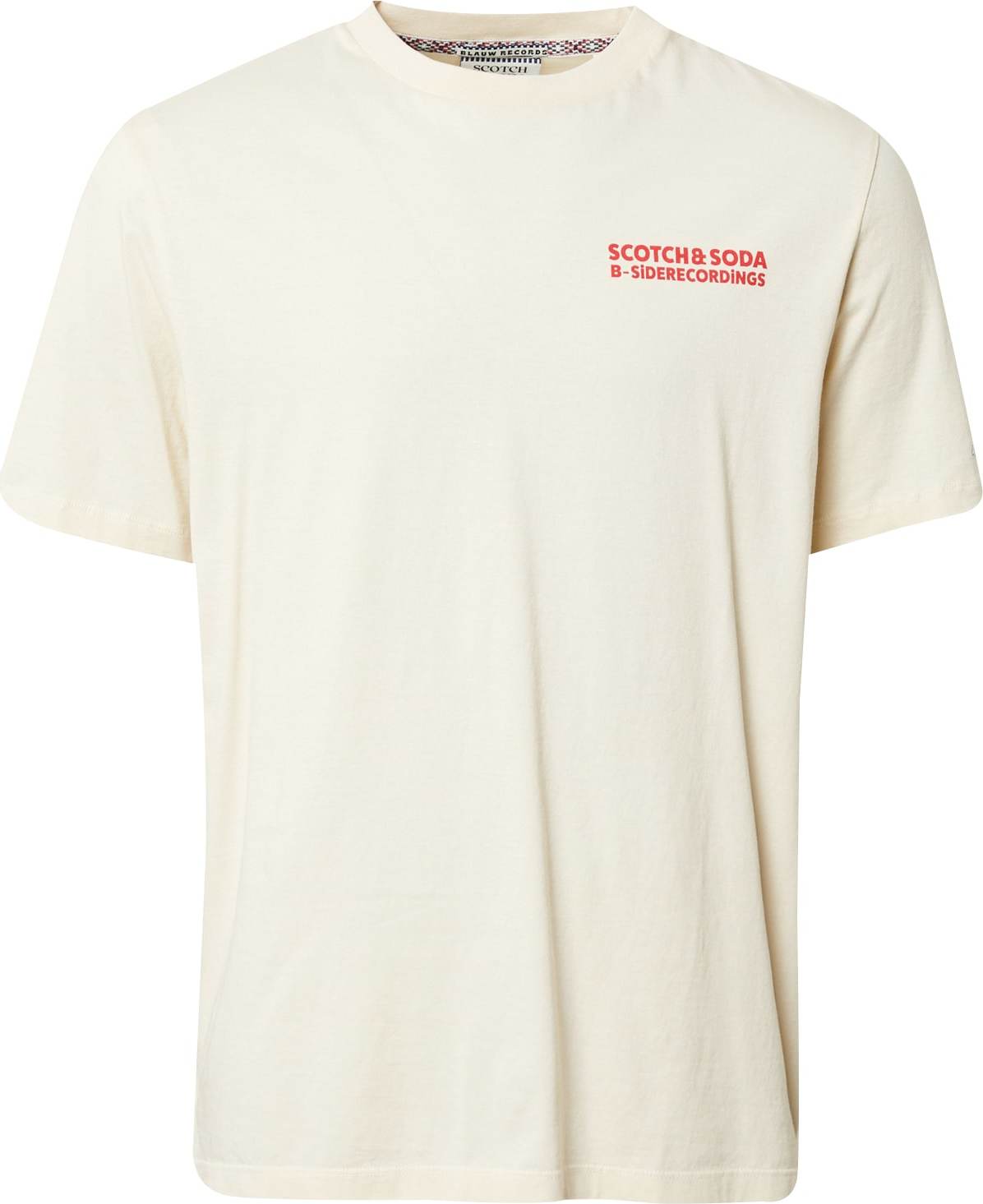 Tričko Scotch & Soda kámen / červená