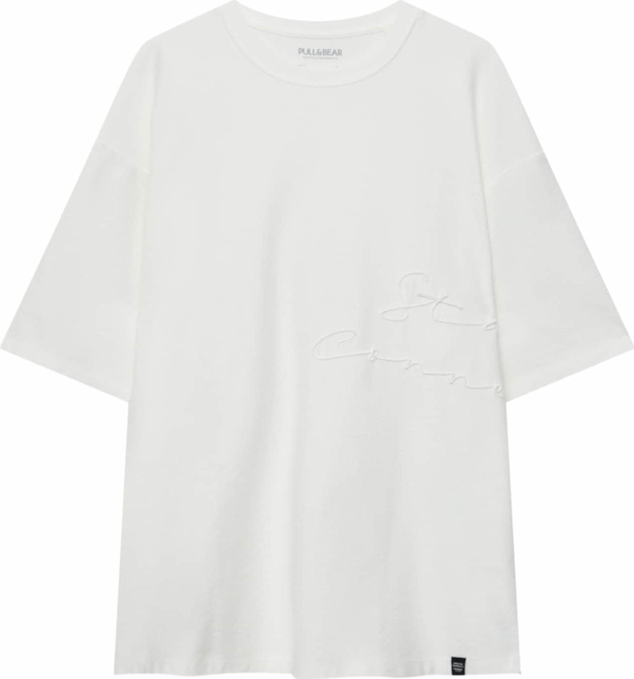 Tričko Pull&Bear bílá