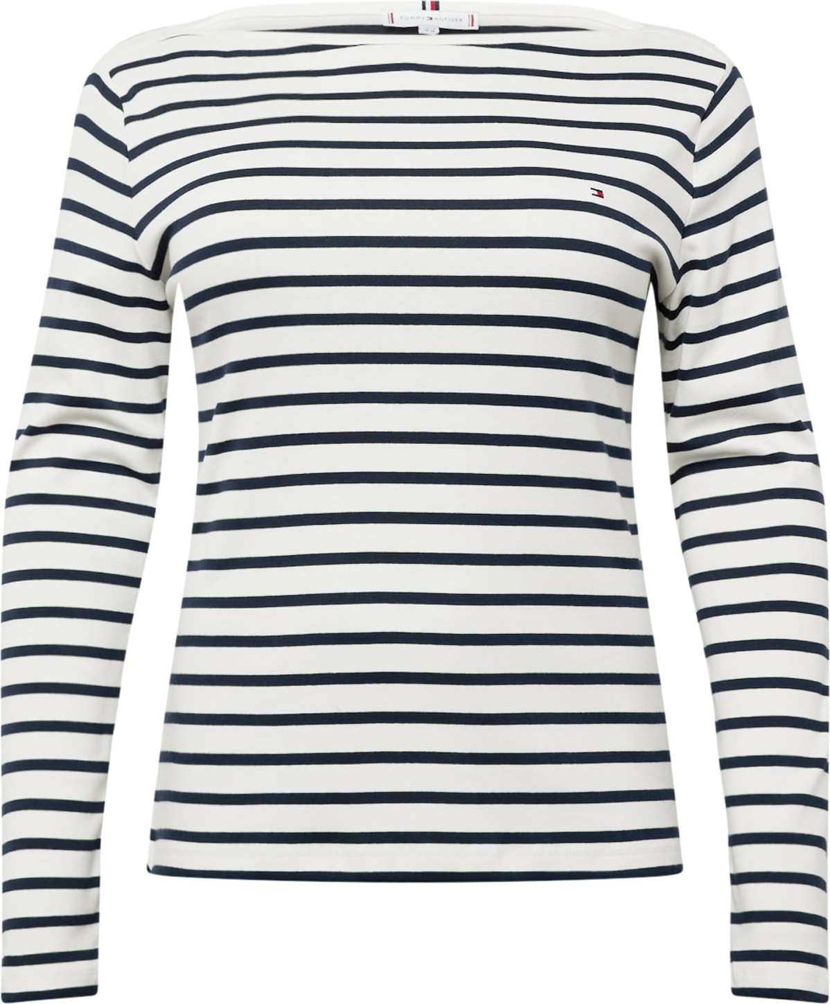 Tričko Tommy Hilfiger Curve námořnická modř / ohnivá červená / černá / bílá