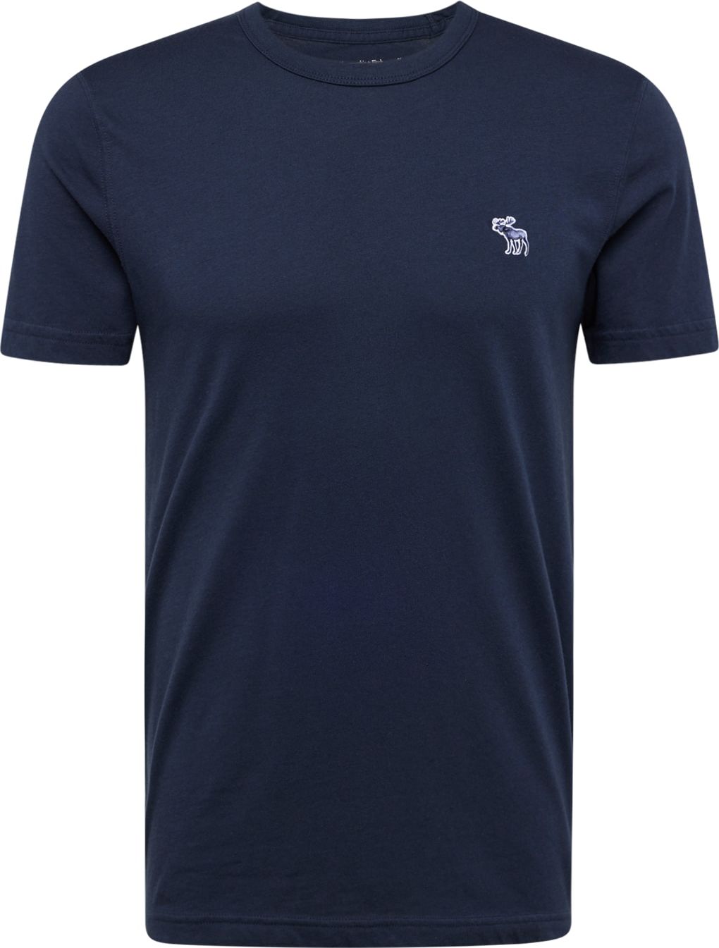 Tričko Abercrombie & Fitch námořnická modř